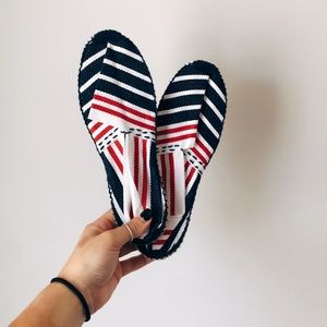 Handmade espadrilles from France